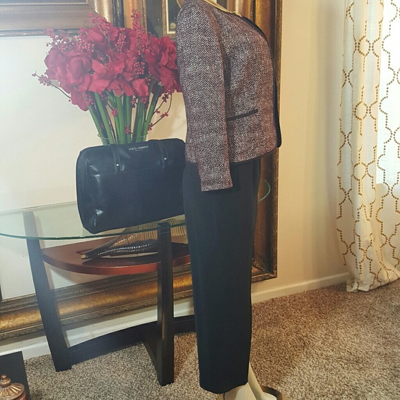 Kasper Women's Two Piece Tweed Suit size 8P - Picture 5 of 8